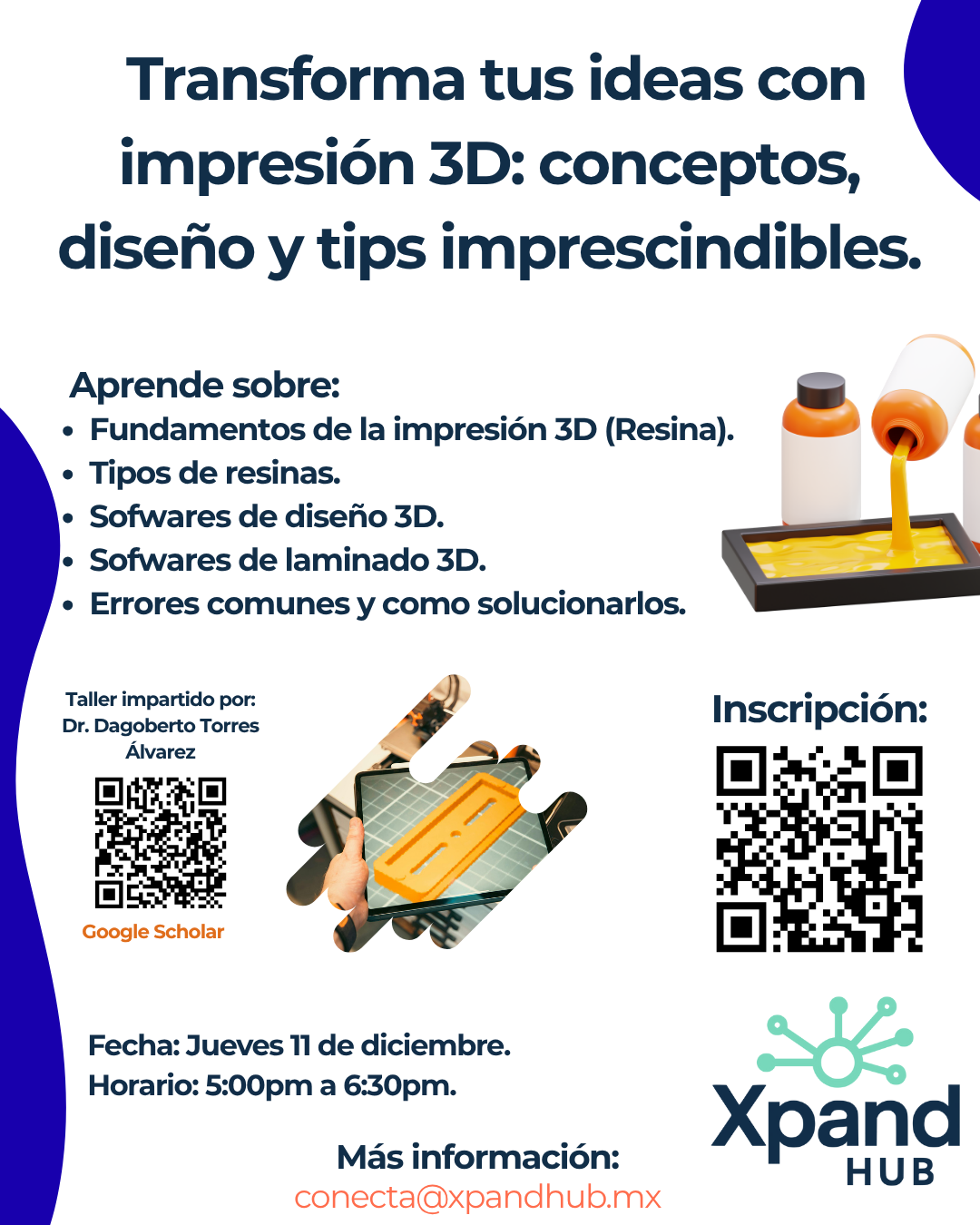 Transforma tus ideas con impresión 3D: conceptos, diseño y tips imprescindibles.